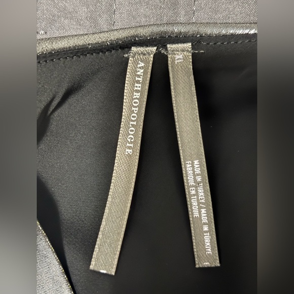 NWOT Anthropologie Metallic V-Neck Midi Slip Dress - Picture 10 of 10